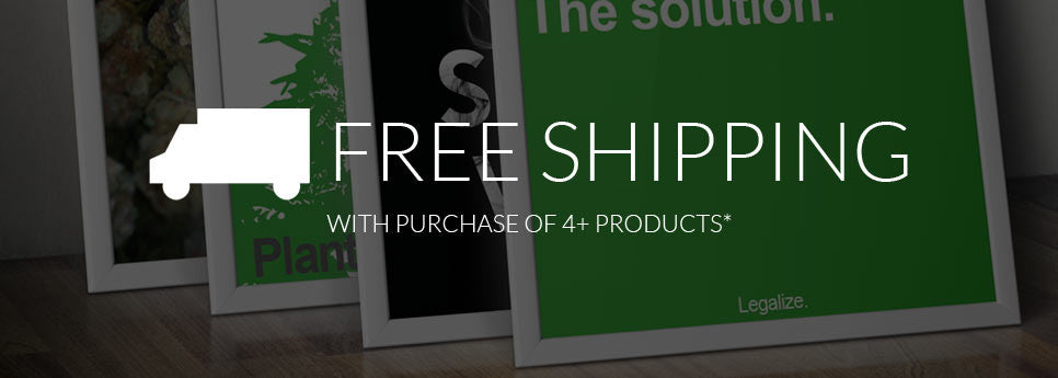 Free Shipping With Purchase of 4 or more products